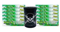 Herb Airtight Container Fresh Kettle with Juicy Jay's Green Trips 1.25 Flavored Hemp Rolling Papers 10 Count DC Crafts Nation- Jolly Roger