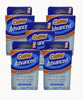Cutter Advanced Insect Repellent Fragrance Free Wipes 6x7’, 3 Count (Pack of 6)