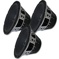 3 x Hifonics HFX12D4 12" Car Audio Dual 4-ohm subwoofers 400 watts RMS Sub woofer