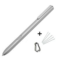 Tab S3 Stylus S Pen for Samsung Galaxy Spen 9.7 SM-T820 SM-T825 T827 EJ-PT820BBEGUJ Touch Screen Replacement for Samsung Stylus S Pen Stylet for Tab S3/Tab A/Note/Galaxy Book+Tips/Nibs(Sliver)