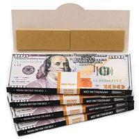 EMPIRE ROLLING - Four Pack Wallets $100 Bill Rolling Paper (40 Papers) - King Size BENNY | Made from Pure All Natural Ingredients | Premium Quality Paper, Organic, 100% Vegan, Non-GMO, Unbleached