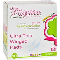Overnight Natural Ultra Thin Pads 10 Count