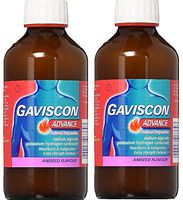 Gaviscon Advance Aniseed, 500 ml Pack of 2