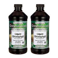 Swanson Liquid Chlorophyll 16 fl Ounce (473 ml) Liquid (2 Pack)