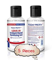 Instant Hand Gel Antibacterial Sanitizer,Portable Refreshing Hand Soap Disinfectant To Instant Skin Cleansing,Disposable Hand Sanitizer For Adults & Children, Soft And Non-irritating (60ml 5pack)