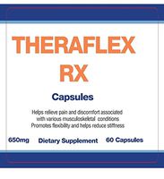Theraflex RX® Pain Relief Capsules for Joint & Muscle Pain and Discomfort, Mobility and Healthy Inflammation Response with Patented Curcuwin® Turmeric Extract, Boswellia, Ashwaganda, 60 Capsules