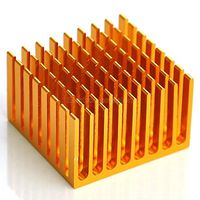Electronics-Salon 10PCS Aluminum Heatsink, 1.48" x 1.44" x 0.93", Heat-Sink.