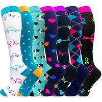 Compression Socks Women & Men - Best Medical for Running, Athletic Sports, Nurses, Flight Travel, Pregnancy
