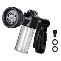 Miklan Foam Sprayer Garden Hose Nozzle Sprayer with 8 Modes for Car Pet Plants