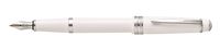 Cross Bailey Light Polished White Resin Fountain Pen with Medium Nib