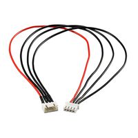 BNTECHGO JST XH 2.54 4 Pin Male to Female Connector Plug with Flexible 22 AWG Silicone Wires 30 cm Long Cables 10 Pieces