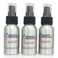 Bacon Smell - Bacon Fragrance Room Spray - Bacon Scent, by Sensory Decisions (3 bottles)