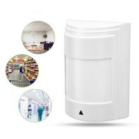 Wired Passive Infrared Motion Sensor Dual PIR Detector Alarm Alarm System 12V