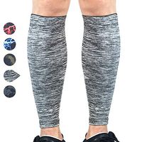 Beister 1 Pair Calf Compression Sleeves for Women & Men, Footless Shin Splint Leg Support Socks for Pain Relief, Recovery, Running, Travel, Cycling Nurse, X-Large