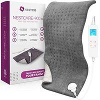 Heating Pad with Fast-Heating Technology Moist Heat Therapy Ultra Soft Heat Therapy Wrap for Back, Abdomen, Hand, Shoulder Legs, Waist, Dry Moist Heating Pad with Auto Shut Off by Nestcare 12