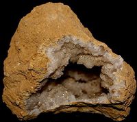 Quartz Raw Geode Crystal Piece Natural 105mm QG1822