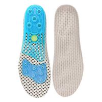 Shoes Insoles Shock Absorption, Shoes Insoles Reinforced Arch Support for Men, Insert Work Insoles, Soft Sole(Men Size)