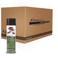Fireback Bedbug and Insect Spray 1 Case (12) 17 Oz Cans