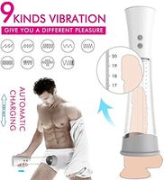Tight Design Silicone Massage Vacuum Pump Pennis for Men Pénisgrowth Pump for Water Penísextender Length Device Male Effective Enlarge Extender Vacuum Pump for Men Silicone Massage