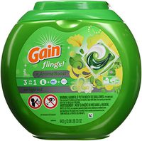 Gain Flings Laundry Detergent Pacs, Original Scent, 42 Little Pacs Capsules