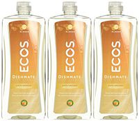 Earth Friendly Products Dishmate, Dishwashing Liquid, Natural Almond, 25 Ounce (Pack of 3)