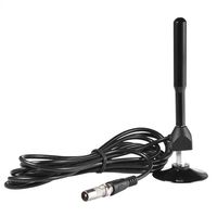 HDTV Antenna 4K Digital HDTV Aerial Indoor Amplified Antenna 1180 Miles Range with HD1080P DVB-T2 Freeview TV for Life Local Channels Broadcast