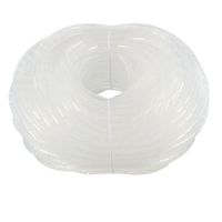 uxcell 6mm Flexible Spiral Tube Cable Wire Wrap Computer Manage Cord Transparent 20M Length