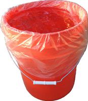 Bucket Liner - Disposable Pail Liner - 5 Gallon Bucket Bag - Brine Bag (25)