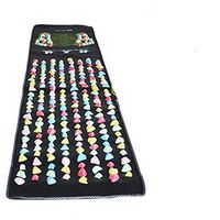 Foot Massage Stone Mat, Reflexology Walk Stone Foot Leg Pain Relieve Relief Walk Massager Mat for Acupressure Relaxes The Nerve Ache Ease Tiredness of The Muscle