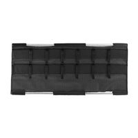 Under Desk Cable Management Tray and Cord Organizer, Cable Hider/Cord Cover, Wire Organizer with 12 Adjustable Straps, Easy Power Strip Access, Cable Concealer for Your Home Or Office (Black)