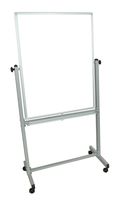 Luxor Mobile White Double Sided 30"" x 40"" Reversible Adjustable Magnetic Whiteboard Easel with Aluminum Frame, 4 Casters Electronic consumers