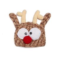 Matissa Newborn Baby Girl/Boy Crochet Knit Costume Photo Photography Prop Hats Outfits (Reindeer)