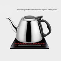  AIUSD Clearance , 1.2L Kitchen Rapid Heating Stainless Steel Flat Bottom Water Kettle