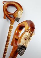 34 inch WIZARD Cane Walking Stick Wooden Handmade Men's Accessories