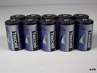 (10) 3.6V ADT Tekcell SB-AA02 14250 1/2AA LITHIUM BATTERIES