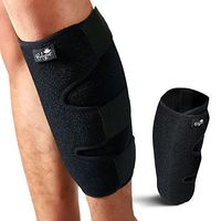 Calf Support Brace 1 Pack, Adjustable Shin Splint Compression Calf Wrap