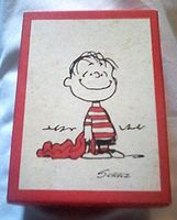 Peanuts Vintage 1960's Hallmark Linus Van PELT w Blanket Boxed Note Cards