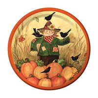 Creative Converting 8 Count Sturdy Style Paper Dinner Plates, 8.75", Fall Friends