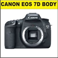 Canon EOS 7D 18 MP Body (Broken Kit Box) w/Supplied Manufacturer Accessories