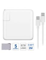 87W USB C Charger Power Adapter for MacBook Pro 15 Inch 13 Inch MacBook 12Inch MacBook Air iPad Pro 2018 2019 Include Charge Cable