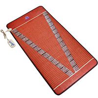 MediCrystal® Far Infrared Bio Magnetic Mat - Single 75”L x 39”W - Natural Amethyst + Tourmaline - Adjustable PEMF Frequency 1-30 Hz & FIR Heating 86°-158°F - Negative Ions -FDA Registered Manufacturer