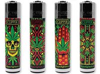 4 Clipper Leaves 3 Limited Edition Refillable Lighters