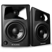 M-Audio AV42 | Compact Active Desktop Reference Monitor Speakers For Premium Playback, Professional Media Creation and Immersive Gaming Sound