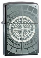 Zippo Compass Black Ice Pocket Lighter