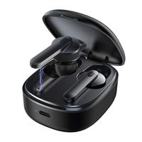 Wireless Earbuds, Bluetooth 5.0 in-Ear Stereo Headphones Built-in Mic with Charging Case True Wireless Headphones 5 Hours Playtime, One-Key Control, Hands-Free Calls