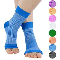 LOHKIAO Compression Foot Sleeves for Men & Women - Plantar Fasciitis Socks for Pain Relief, Heel Pain, Arch Support