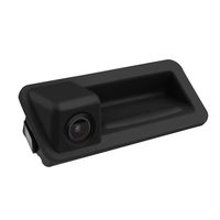 Car Trunk Handle Replacement HD Rear View Backup Camera,Night Vision Reverse Parking Camera Support Monitor kit for Ford Mondeo MK4 Fiesta ST S-Max CHIA-X Focus MK2 2C 3C Ford KUGA MK1