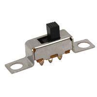 uxcell 10pcs DC 50V 0.5A On/On 2 Position 1P2T SPDT Panel Slide Switch 3 Solder Lug Pin