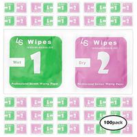 Partysaving (40% Clearance Sale) 100 Pack of Wet and Dry Pack Wipe Tissue, Cleaning Wipe, APLIQ677