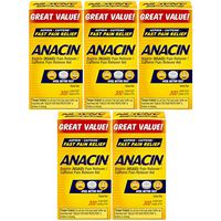 Anacin Tablets 300 Tablets (Pack of 5)